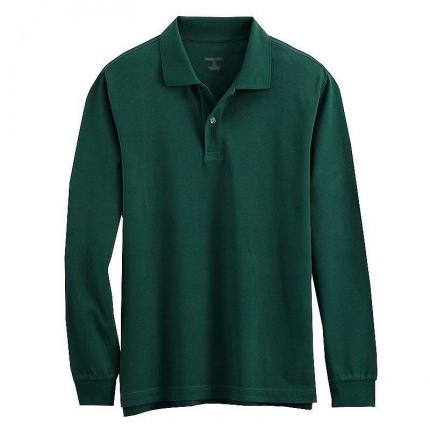 【定制】翻領(lǐng)長(zhǎng)袖秋裝T恤衫加工定制，保羅服裝提供